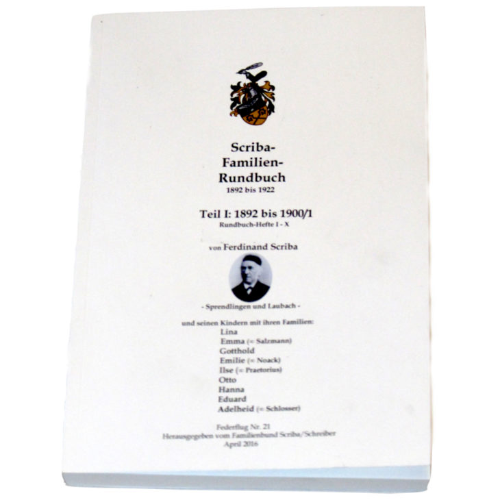 ScribaFamilienRundbuch (Band 1)